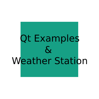 Qt Examples and Weather Station